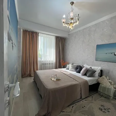 Семейные Апартаменты С Двумя Спальнями В Центре Города На Кунаева Shymkent Exterior photo