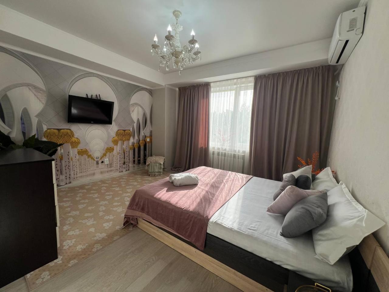 Apartment семейные с двумя спальнями в центре города на кунаева *